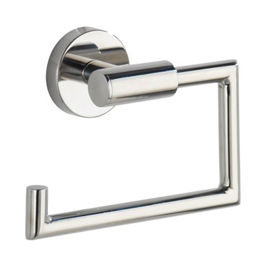 WENKO Zidni držač toaletnog papira od nehrđajućeg čelika u sjajno srebrnoj boji Bosio
