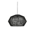 LIGHT & LIVING Mat crna stropna svjetiljka ø 49 cm Deya