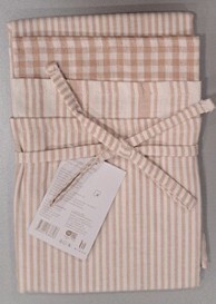 HRC Kuhinjska krpa, 3/1 s trakom, 50x70 cm, roza