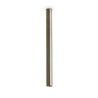 IDEALLUX LED okrugla stropna svjetiljka Look PL1, mesing, D30 H400, ON-OFF, 3000 K, ID353326