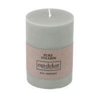EGO DEKOR Tirkizno plava svijeća Eco candles Friendly, 37 h