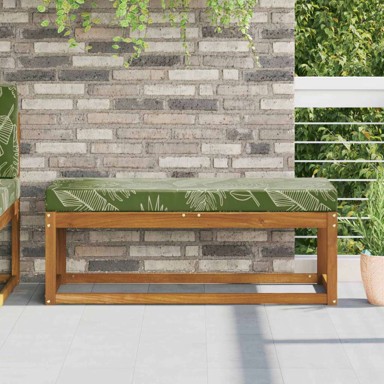 Jastuk za sjedalo, 115 x 40 x 8 cm, dezen list