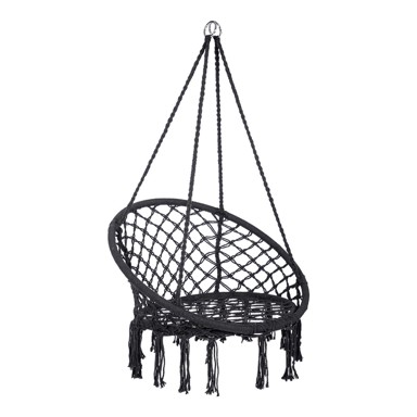 BONAMI ESSENTIALS Crna viseća stolica Hylla