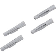 LUX TOOLS Plastična tipla 12x65 4St.