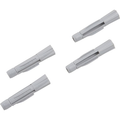 LUX TOOLS Plastična tipla 12x65 4St.