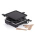 KELA Raclette roštilj Geneva KL-10048 4 osobe, crna