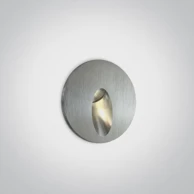 ONE LIGHT Ugradbena zidna svjetiljka led/3w/ip54+driver aluminij dm68030/al/w