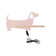 CANDELLUX LIGHTING Dječja lampa Dog, ružičasta