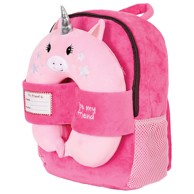 PERLETTI Mini ruksak Lily Unicorn, s odvojivim jastukom za putovanje