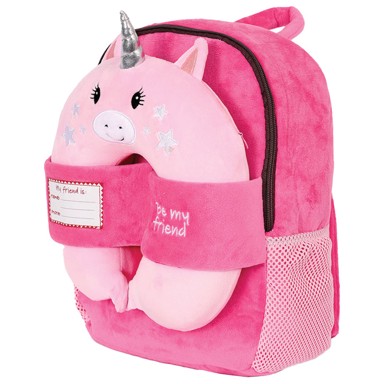 PERLETTI Mini ruksak Lily Unicorn, s odvojivim jastukom za putovanje