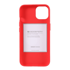 GOOSPERY Zaštitna maska SOFT FEELING, za iPhone 15 Plus, crvena