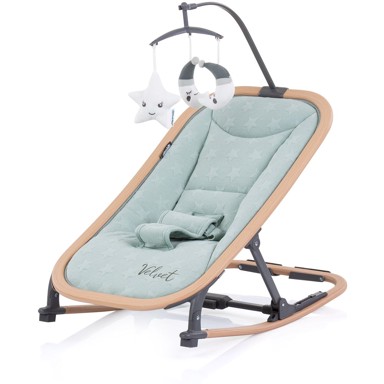 CHIPOLINO Ležaljka VELVET - ALOE + WOOD