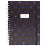 MARKER Blok kolegij, 2431, A4, crtovlje, 120 listova, s gumicom, Pattern 2