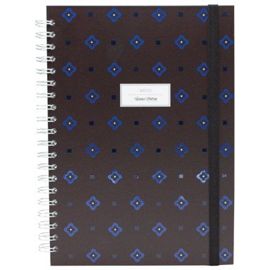 MARKER Blok kolegij, 2431, A4, crtovlje, 120 listova, s gumicom, Pattern 2
