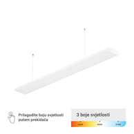 GREEN TECH LED visilica 60 W 3 CCT bijela