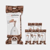 BRABANTIA Vreće Perfect Fit, 45l x 6, 20 kom