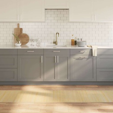 Tepih pravokutni 60x400 cm, bambus, svijetlo prirodna