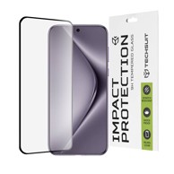 TECHSUIT 111D Zaštitno staklo kaljeno / 3D zakrivljeno staklo za Huawei Pura 70 Pro, crno