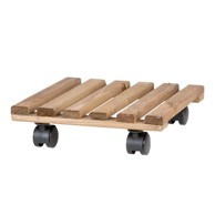 ESSCHERT DESIGN Drveni mobilni stalak za tegle za bilje (visina 8 cm), drvo, prirodna, Indoor & Outdoor