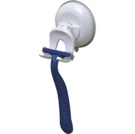 TENDANCE Držač britvice na vakuum, polipropilen, bijeli