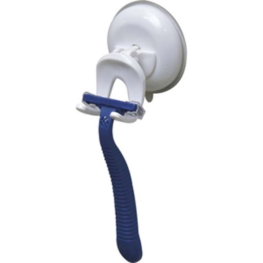 TENDANCE Držač britvice na vakuum, polipropilen, bijeli