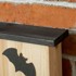 HOMESTAR Set kućica za šišmiše 3 kom., 25x6x37,5 cm, prirodna/crna