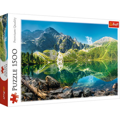 TREFL Puzzle Jezero Morskie Oko, Tatre, Poljska, 1500 dijelova, 85x58 cm
