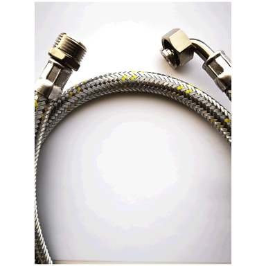 Rezervni dio, cijev fleksibilna za plin, 1/2'' MŽ/90, 100 cm