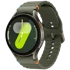 SAMSUNG Pametni sat Galaxy Watch 7 4G, 40 mm, zeleni, zelena silikonska narukvica
