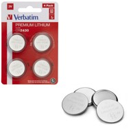 VERBATIM Baterija, CR2430 Lithium, 3V, 4 komada/pakiranje
