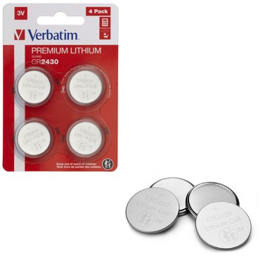 VERBATIM Baterija, CR2430 Lithium, 3V, 4 komada/pakiranje