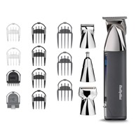BABYLISS Trimer za kosu i bradu Super-X Metal MT996E, sivi