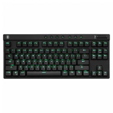 WHITE SHARK Tipkovnica ESL-K1 Kodachi, crna, RGB, mehanička, US-Layout, USB