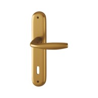 HOPPE Kvaka za vrata Garnitura New York štit ključ F4 1810/273P