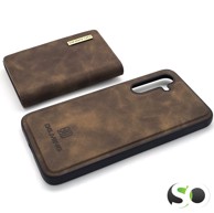 DG Maskica + odvojivi magnetni novčanik za Samsung A34 Tamno smeđa