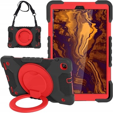 NIKCORP Rotirajuća torbica Samsung Galaxy Tab A 10.1, crvena