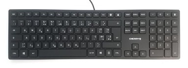 CHERRY Tipkovnica KC 6000 Slim, UK/HR, crna