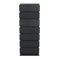 SPINDER DESIGN Crna metalna komoda 37x98,5 cm Joey