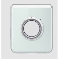 SAMSUNG Maskica za Galaxy Z Flip 5 Clear Gadget Case, prozirna