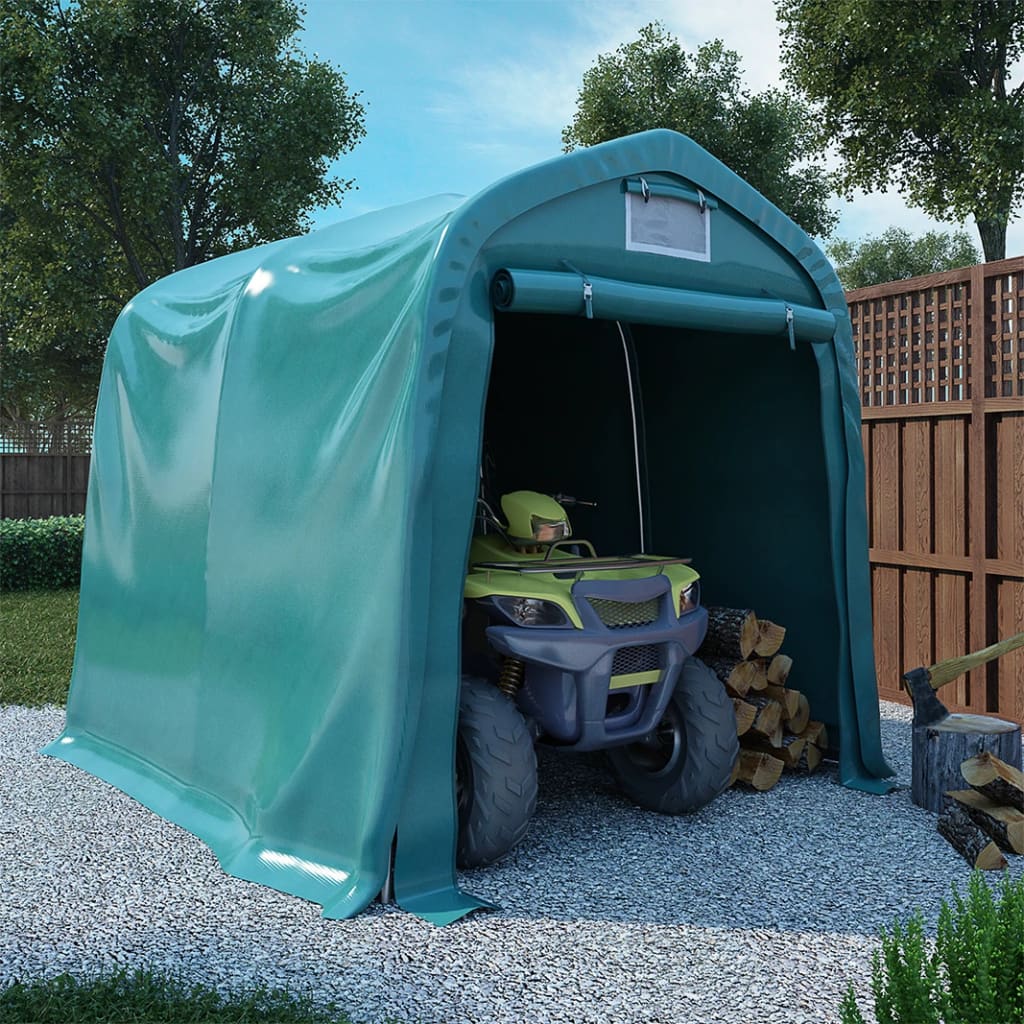 Garažni šator PVC 2,4 x 2,4 m zeleni | Koreqt.hr