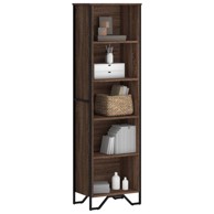 Regal za knjige boja hrasta 50x31x169 cm konstruirano drvo