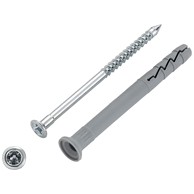 LUX TOOLS Plastična tipla udarna 8x80, 50 kom