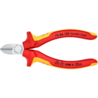 KNIPEX Bočne rezače VDE 70 06 125, crveno-žuta