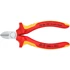 KNIPEX Bočne rezače VDE 70 06 125, crveno-žuta