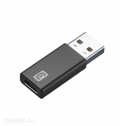 CELLULARLINE Auto punjač adapter USB-A TO USB-C
