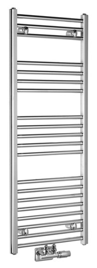 AQUALINE Radijator ALYA, 400 x 1188 mm, kromirani, središnji priključak