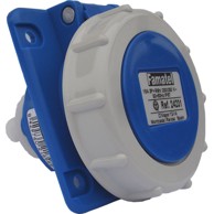 FAMATEL Zidna utičnica 10°, 16A, 220-240V, 3 polna (3P+T), H9, IP67