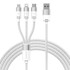 BASEUS Kabel StarSpeed 3u1, USB-C + Micro + Lightning 3,5A, 1.2m