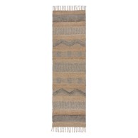 FLAIR RUGS Svijetlo siva/u prirodnoj boji staza 60x230 cm Medina 