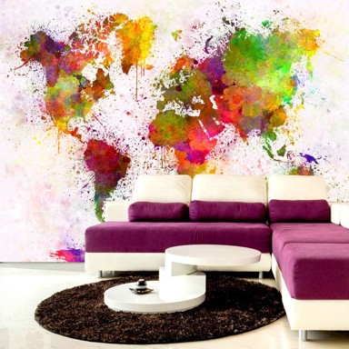 Foto tapeta Dyed World 250x175